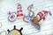Sea Mood P-275 / SR-275 Plastic Canvas Counted Cross Stitch Kit